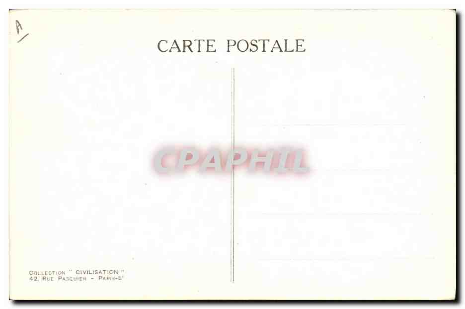 S.M. GEORGE V — Portrait en uniforme — Collection 'Civilisation', Paris — Reverso