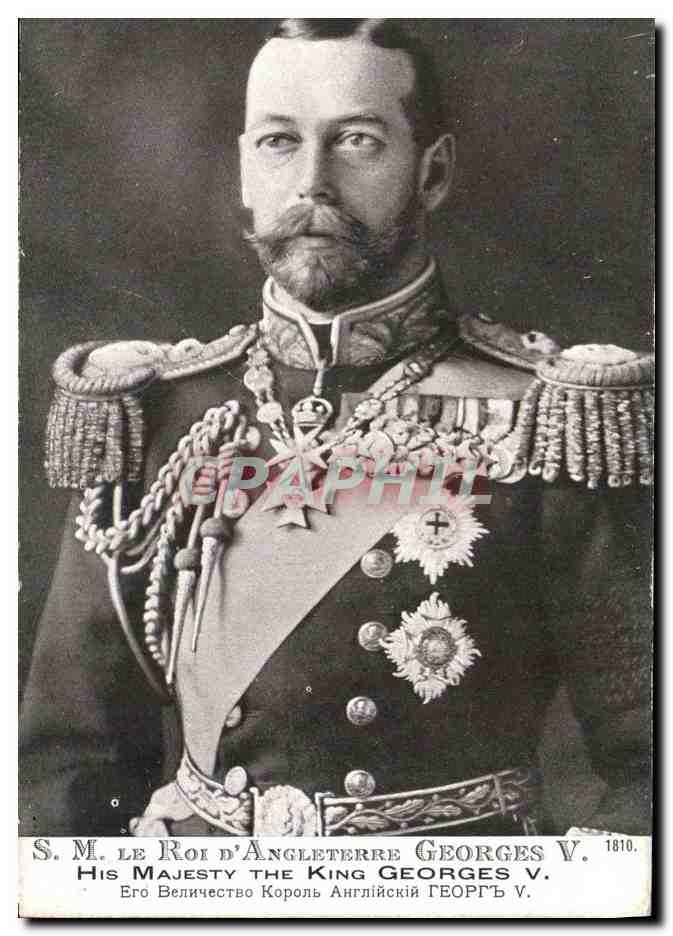 S.M. Le Roi d'Angleterre Georges V — Édition Patriotique de 1914