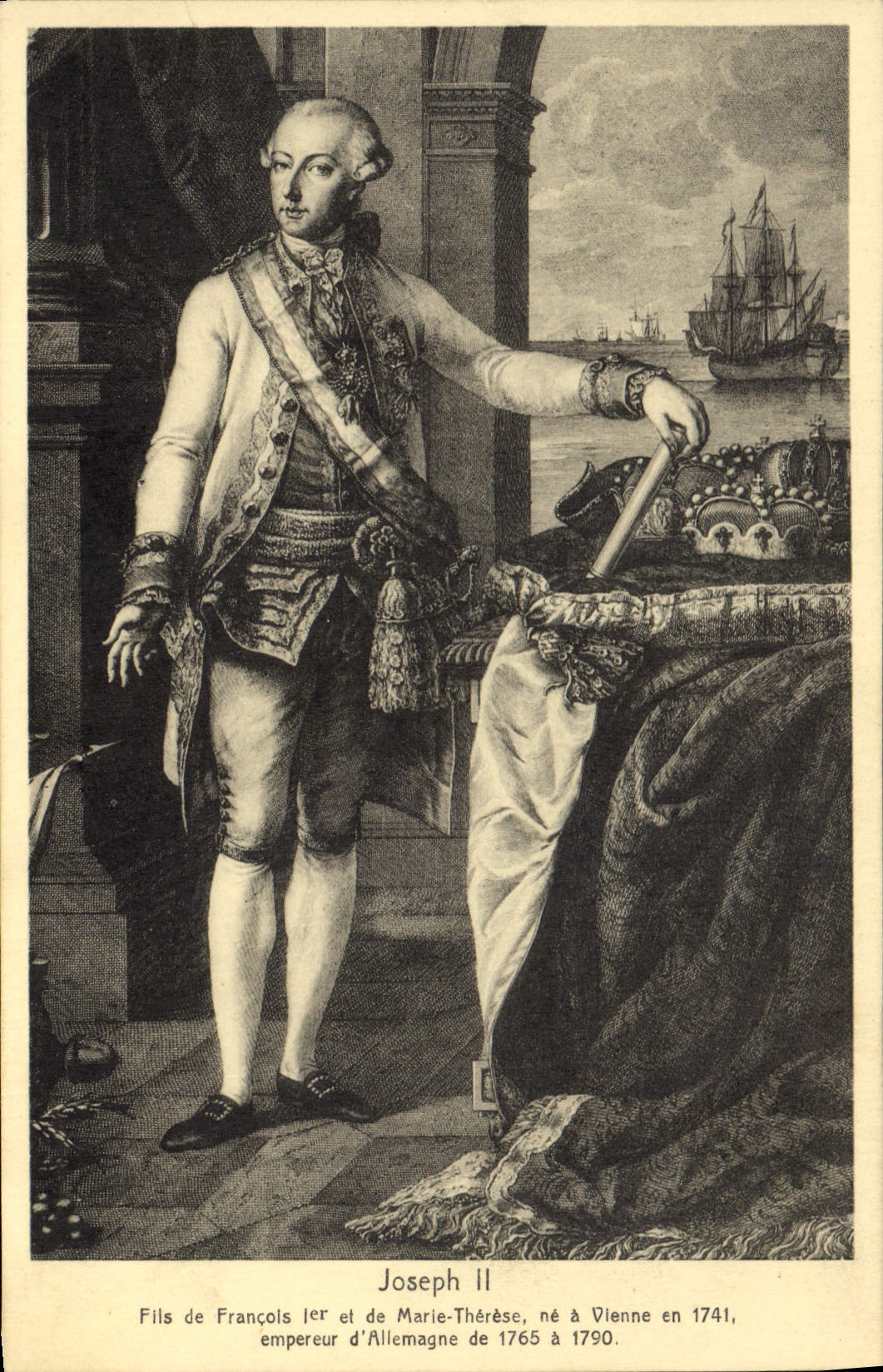 Joseph II — Empereur d'Allemagne 1765-1790 — Musées Royaux d'Art et d'Histoire, Bruxelles, n° Z.59
