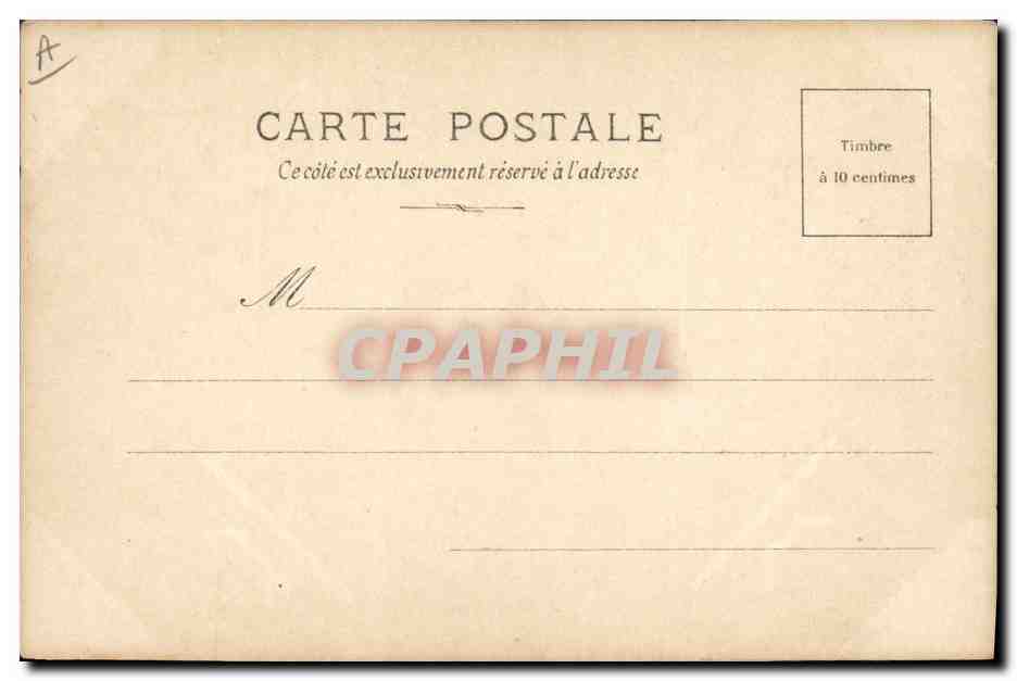 Édouard VII, roi d'Angleterre — portrait en uniforme orné — S.I.P. Paris, 28e série n°3 — Verso