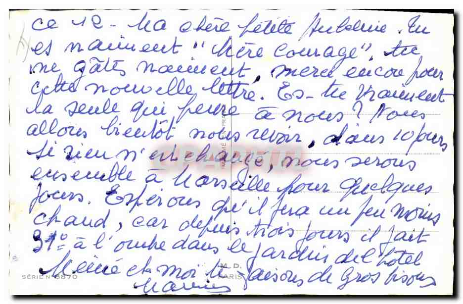 CPA Fantaisie Illustrateur Enfants — Rückseite