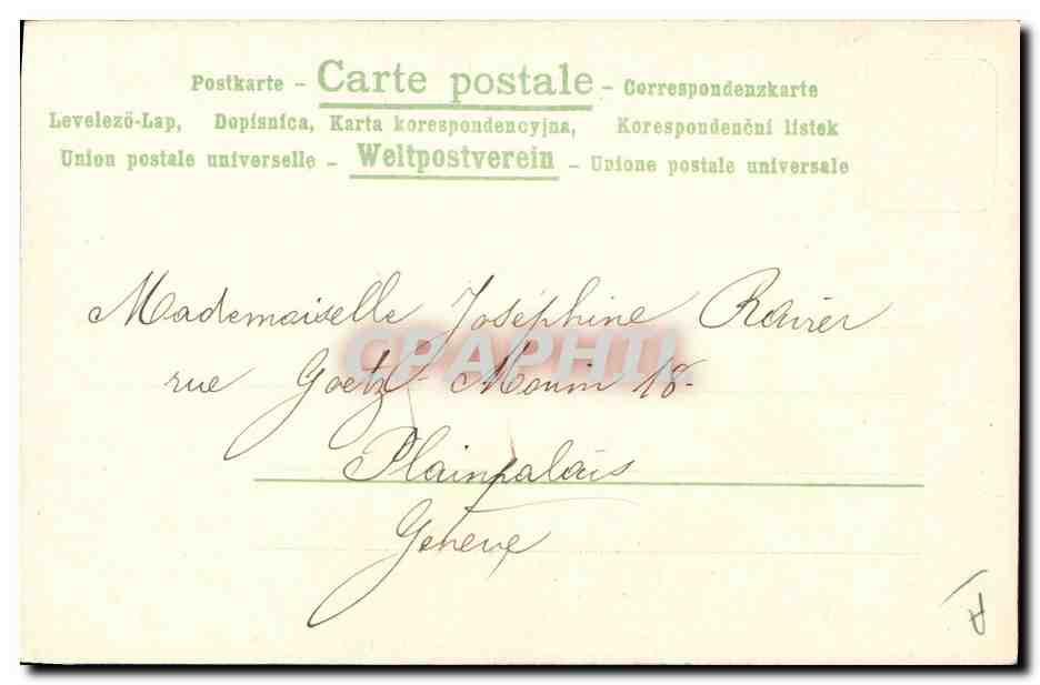 Scène intime avec homme et femme au lit — éditeur E.P. — n° de série non visible — Achterkant