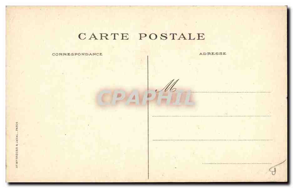 CPA Fantaisie Illustrateur Ligue Fraternelle des Enfants de France Gerhault  — Rückseite