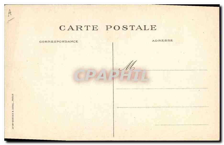 CPA Fantaisie Illustrateur Ligue Fraternelle des Enfants de France Gerbault  — Rückseite