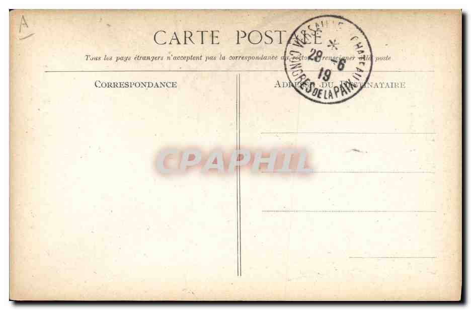 Remise de la Croix de la Légion d'Honneur au drapeau des Tirailleurs Sénégalais — Revue des Troupes, Longchamps 1913 — MASIN.RC. Lecoq, Mathorel et Bernard — Reverso