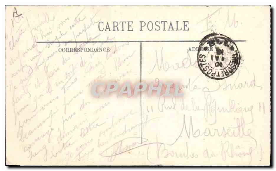 Les Indiens font des tranchées — Guerre 1914-1915 — LL. n°148 — Verso