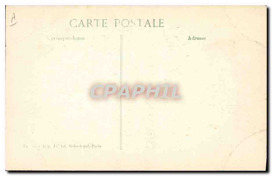 CPA Militaria Infanterie indigene Sous officier  — Rückseite