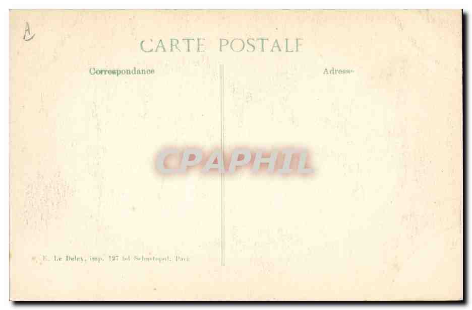 CPA Militaria Arrivee des Indiens en France  — Rückseite