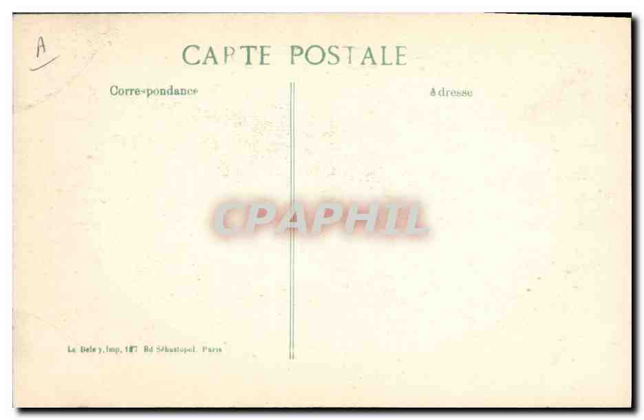 Muletier Indien — Type de Muletier Indien — Cliché Marchand, Série 11mir — Achterkant