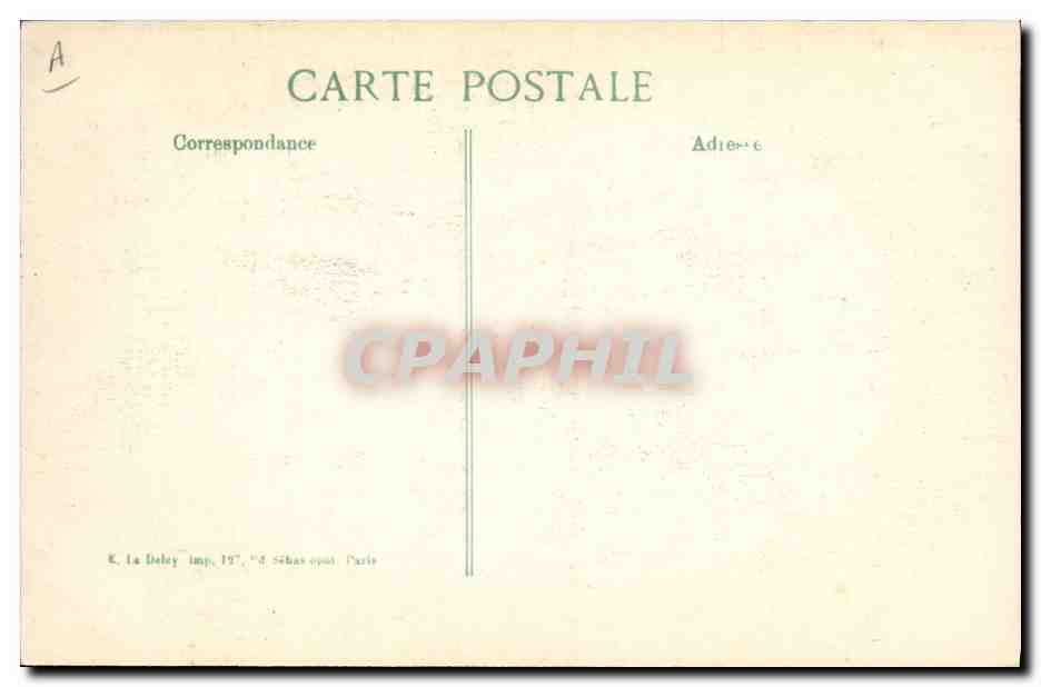 Sous-officier de Cavalerie Indienne — 1914, 1ère Série — Cliché Marchand — Reverso