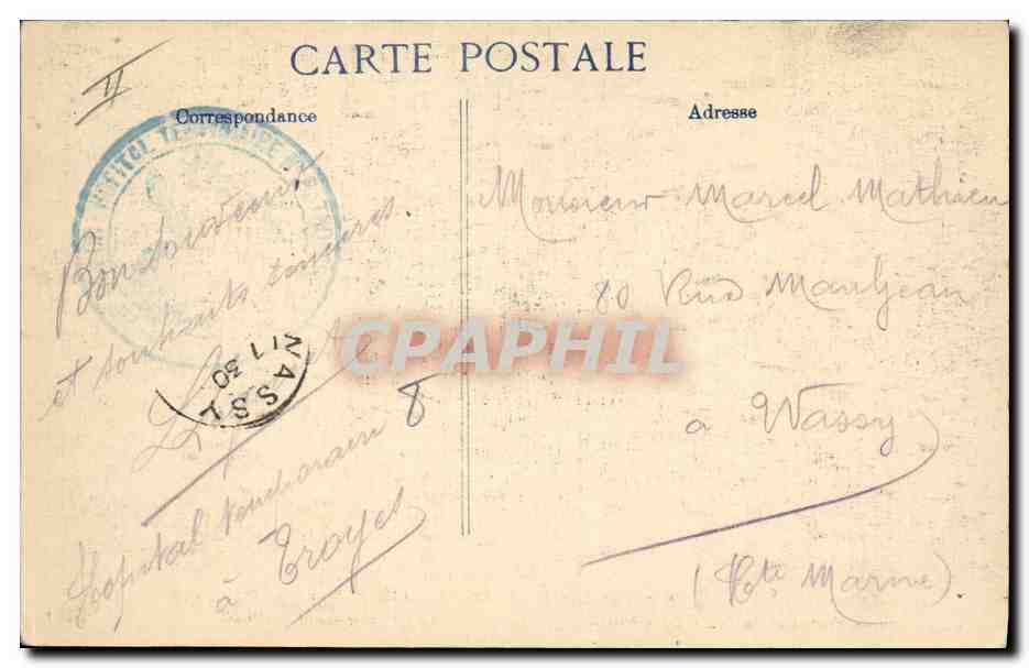 CPA Militaria Un groupe de soldats Hindous  — Rückseite