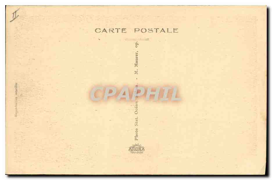 CPA Carthage Station oceanographique de Salammbo Homard Langoustes et Muges — Rückseite
