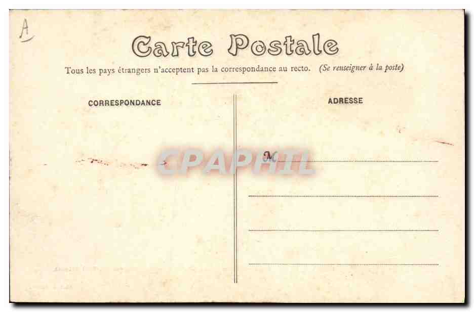 CPA Theatre Rostand Coq Chantecler Bataclan  — Verso