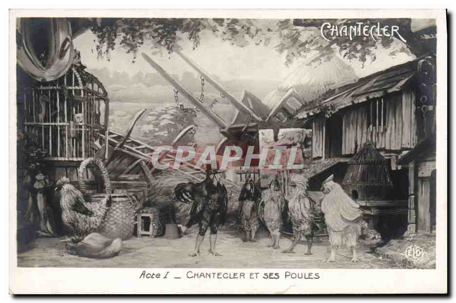 Chantecler et ses Poules — Acte I — Éditeur FID