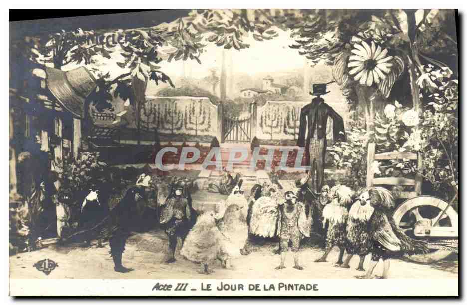Le Jour de la Pintade — Acte III — Éditeur Le Deley, n° III