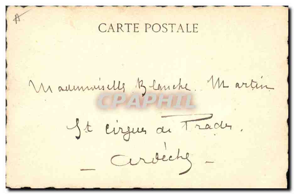 CPA Theatre Rostand Coq Chantecler Le soir de la faisane — Rückseite