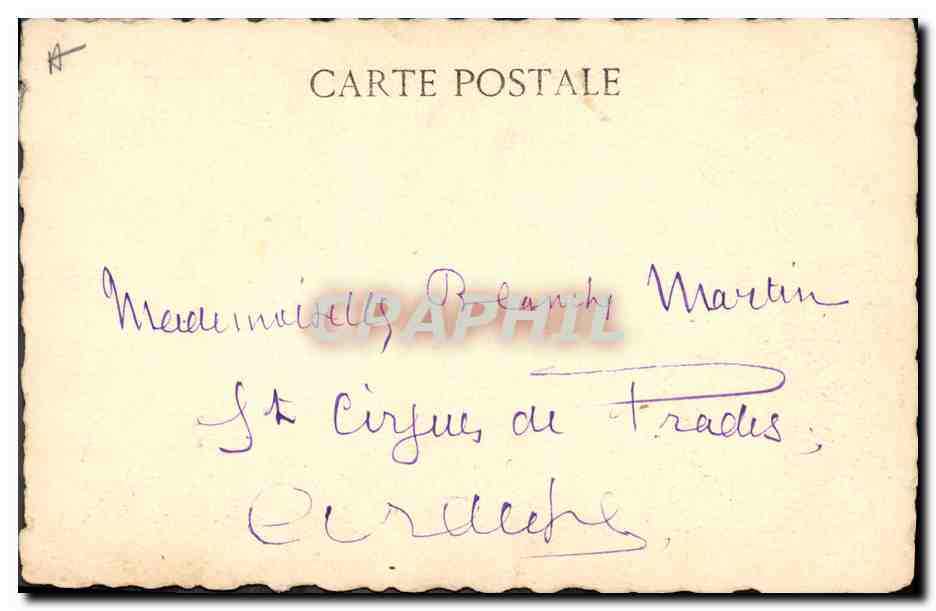 CPA Theatre Rostand Coq Chantecler Le matin du coq — Rückseite