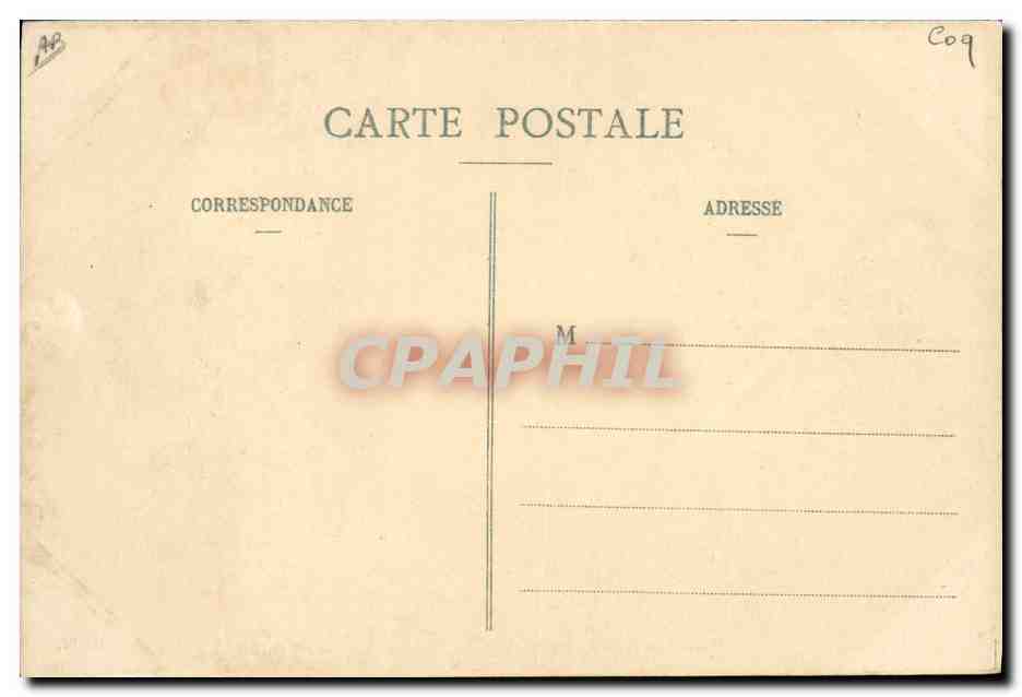 CPA Theatre Rostand Coq Chantecler Le seducteur — Verso
