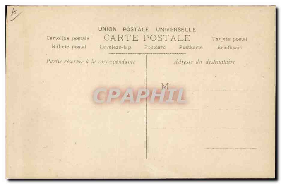 CPA Theatre Rostand Coq Chantecler  — Verso