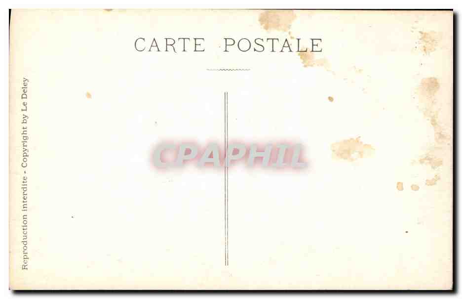 Acte III - Le Jour de la Pintade — scène de théâtre — éditeur Le Deley — Verso