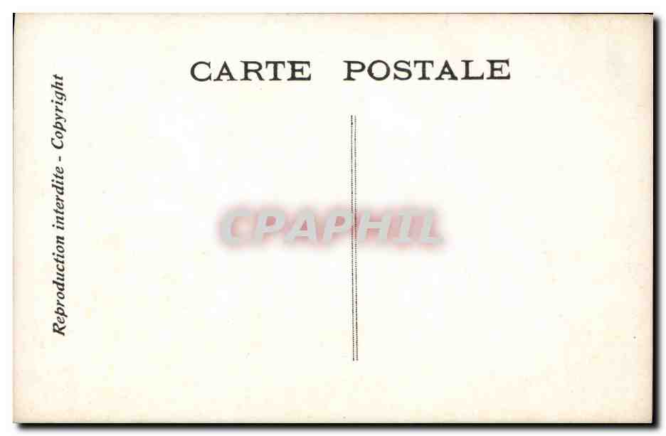 Chantecler et ses Poules — Acte I — Éditeur CPAPHIL — Verso