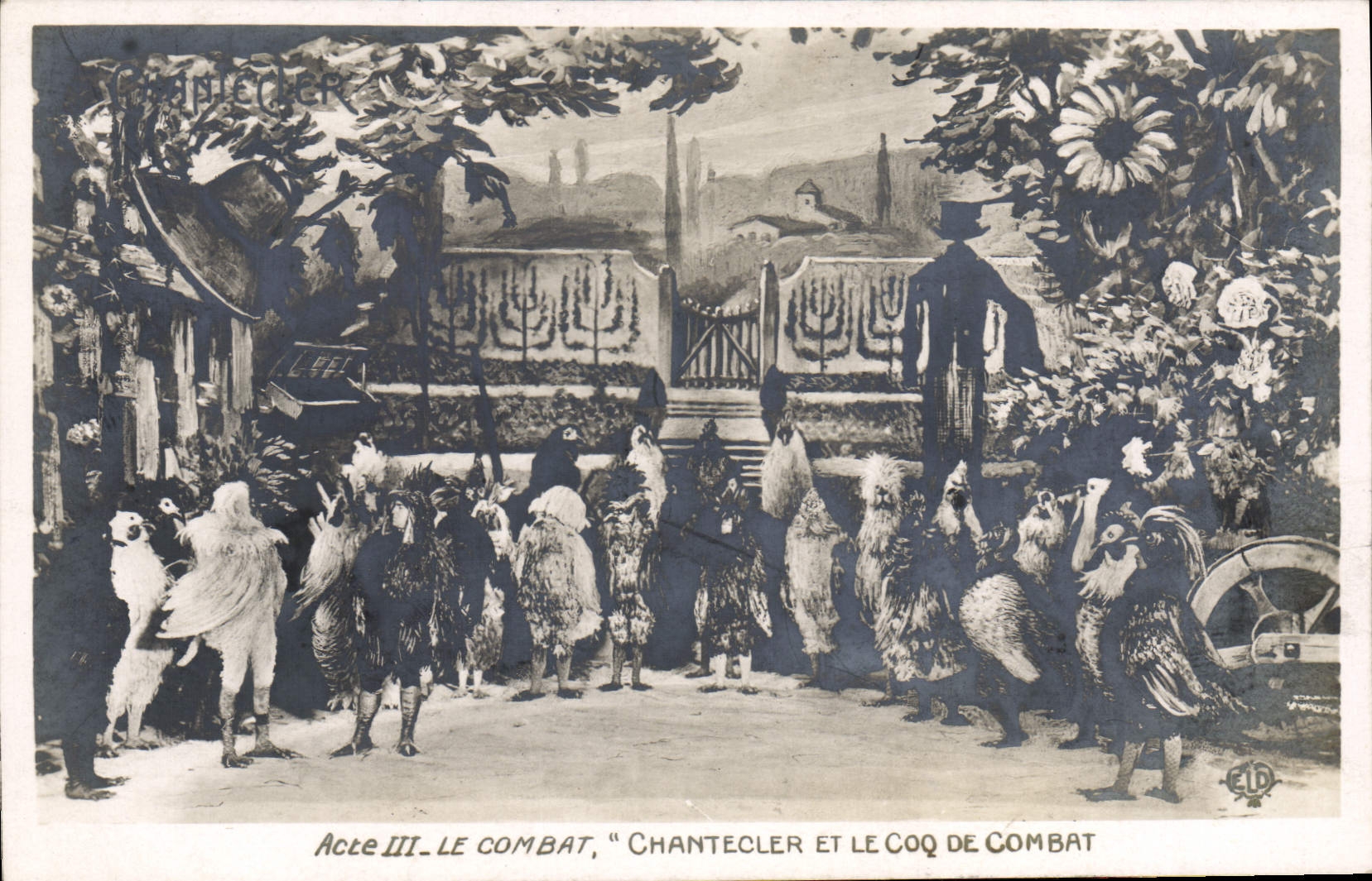 Chantecler et le Coq de Combat — Acte III - Le Combat — Éditeur ELD