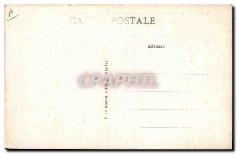 Guérande (Loire-Inf.) — Marais salants près du Pouliguen — Mulon de Sel — F. Chapeau, Nantes — Verso