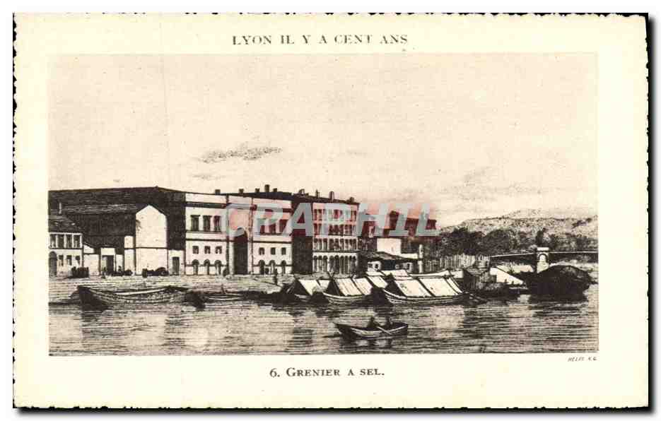Lyon il y a cent ans — Grenier à sel — éditeur Hélie & Cie, n°6