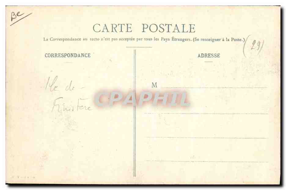 Batz - Transport du Sel pour la mise en Mulon — Collection T. H. — Verso