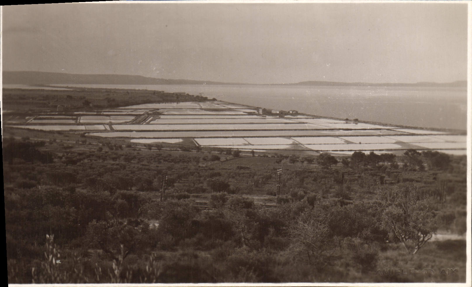 CPA Marais salants Etang de Berre