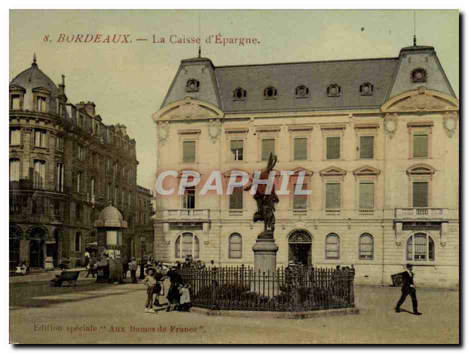 CPA Banque Bordeaux La Caisse d'Epargne
