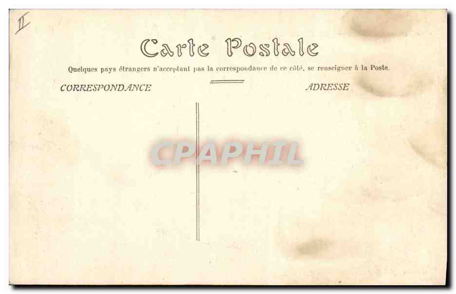 CPA Banque Bordeaux La Caisse d'Epargne — Verso