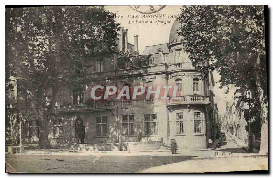 CPA Banque Carcassonne La Caisse d'Epargne