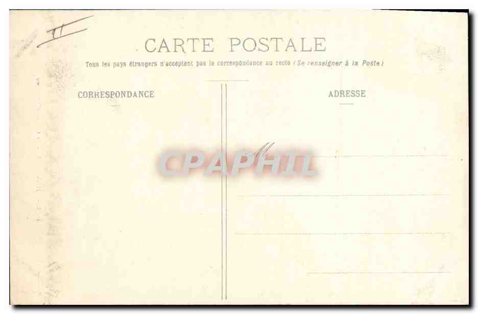 CPA Banque Chambery La Caisse d'Epargne — Rückseite