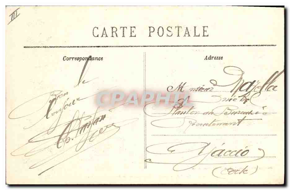 CPA Banque Carpentras La Caisse d'Epargne — Rückseite