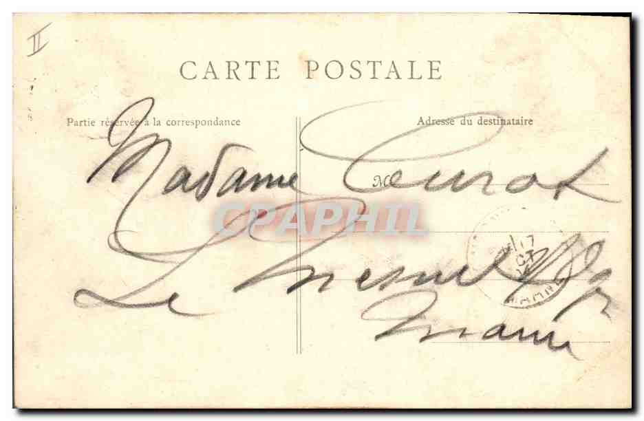 CPA Banque Chalons sur Marne La Caisse d'Epargne — Verso