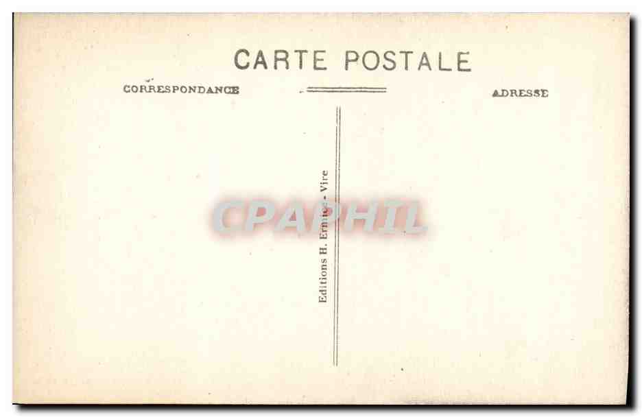 CPA Folklore Normandie La cueillette des pommes  — Verso