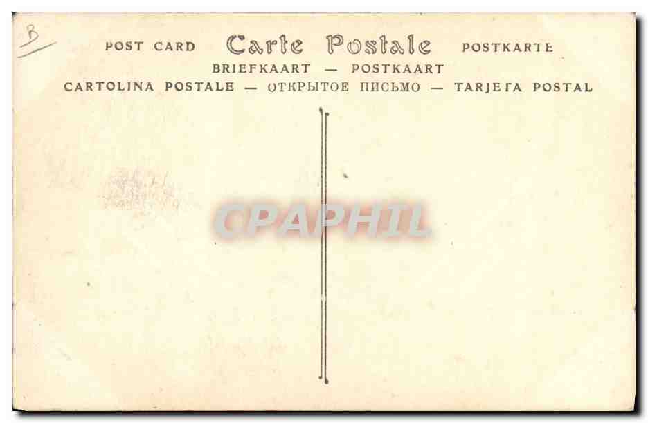 CPA Folklore Normande — Verso