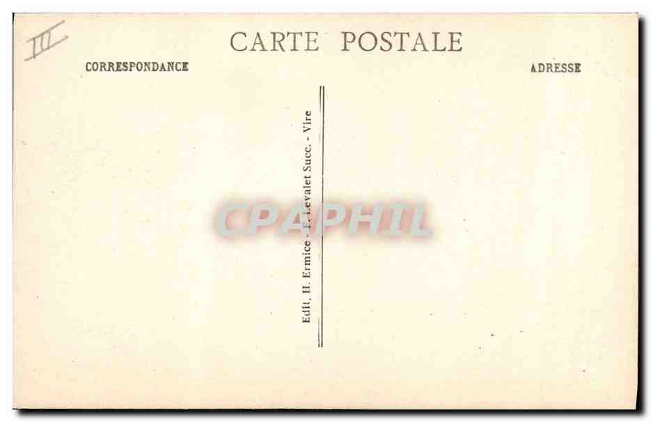 CPA Folklore Normandie Enfant  — Verso