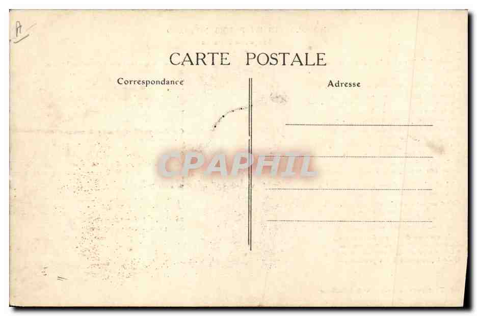 CPA Folklore Monologues en patois Normand Les deux canards  — Verso