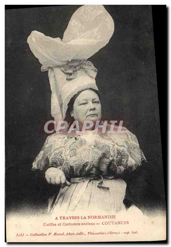 CPA Folklore Coutances 