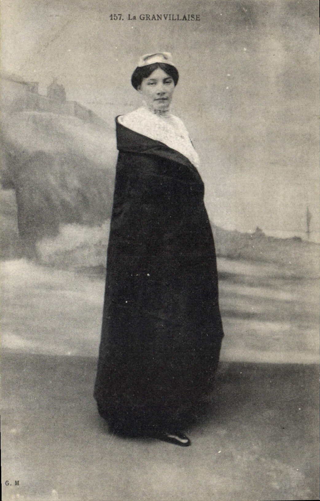 CPA Folklore La Granvillaise 