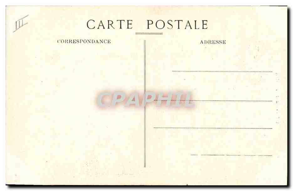CPA Folklore La Granvillaise  — Verso
