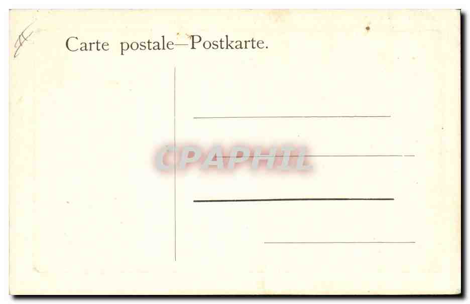CPA Fantaisie Illustrateur Bisson Alerte Femmes  — Back