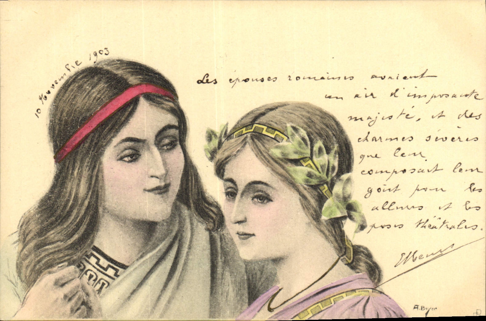 CPA Fantaisie Illustrateur Femmes 