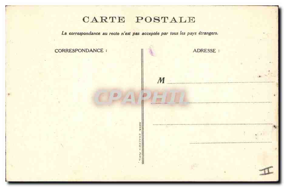 CPA Fantaisie Illustrateur Poulbot Victor Hugo Les miserables Gavroche Napoleon Elephant  — Rückseite