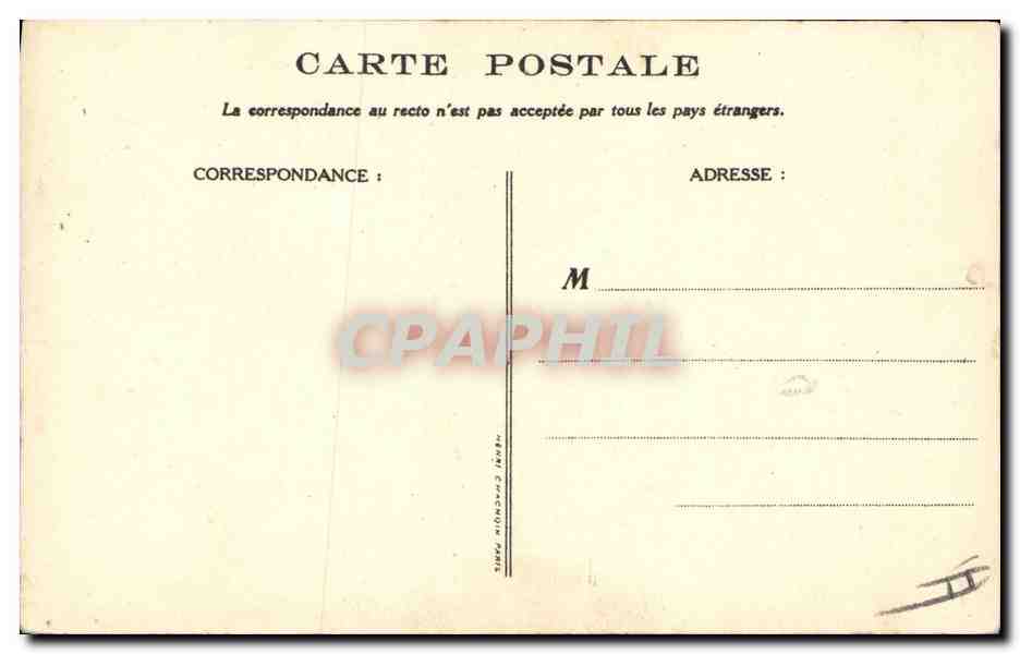 CPA Fantaisie Illustrateur Poulbot Victor Hugo La legende des siecles Petit Paul  — Rückseite