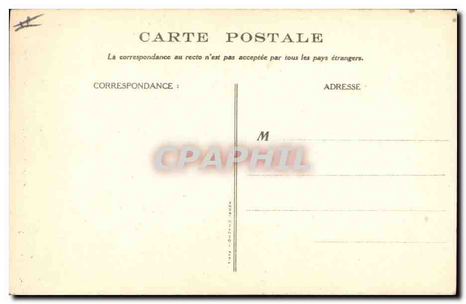 CPA Fantaisie Illustrateur Poulbot Victor Hugo La legende des siecles Le crapaud Grenouille  — Rückseite