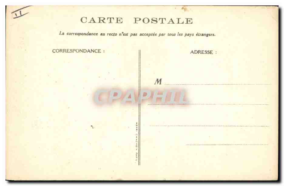 CPA Fantaisie Illustrateur Poulbot Victor Hugo Les miserables Cygne  — Rückseite