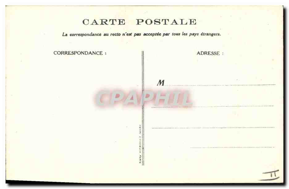 Les Misérables — Comment le petit Gavroche tire parti de Napoléon le Grand — Éditeur : H. T. (Paris) — Rückseite